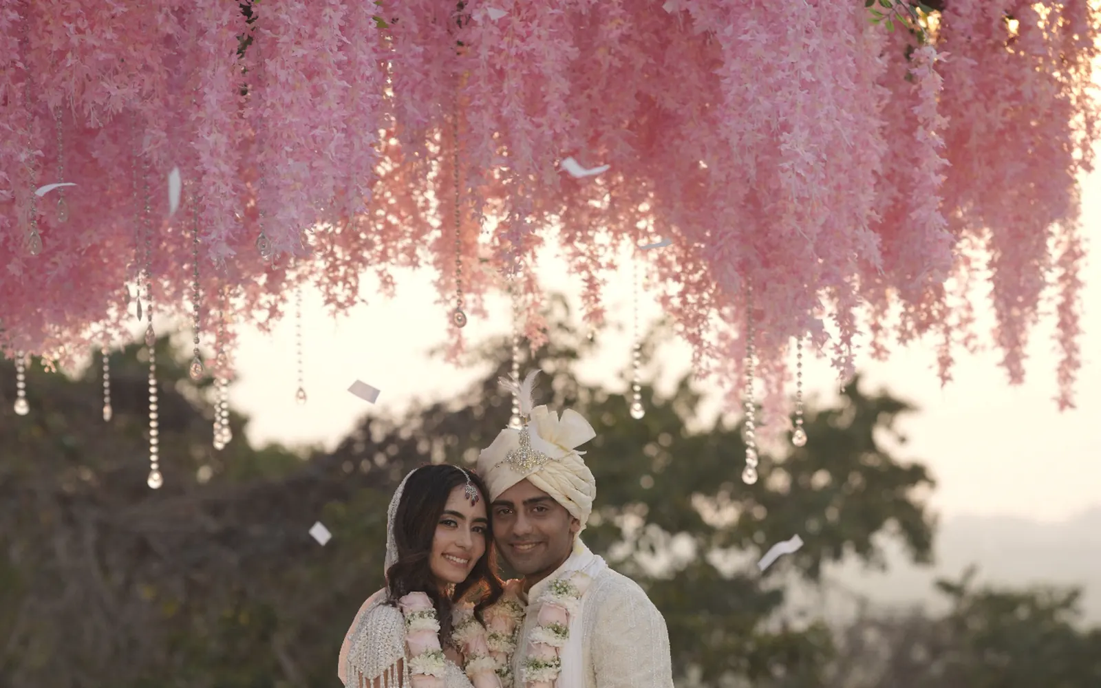 Couple at a luxury Delhi NCR wedding venue